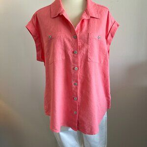 ingrid + isabel size Large button down shirt